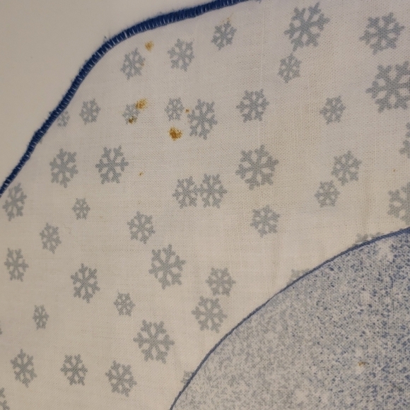 𝅺VINTAGE Set of 2 100% Cotton Old Fashion Christmas Tree Placemats Christmas - Picture 8 of 9